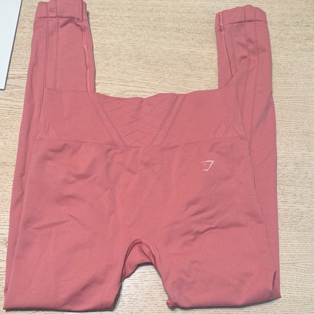 Gymshark Coral Activewear Leggings